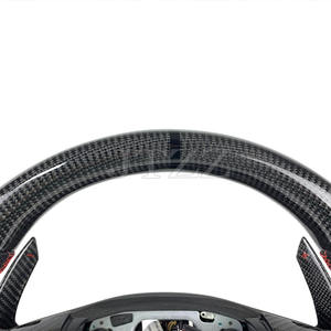 Pour Chevrolet <span class=keywords><strong>Corvette</strong></span> <span class=keywords><strong>C5</strong></span> Cruze <span class=keywords><strong>1997</strong></span> 1998 1999 2001 2002 2003 Volant sport en fibre de carbone amélioré - Product Image 6