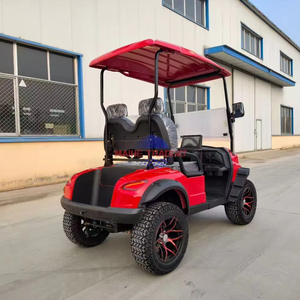 Carrito de Golf Eléctrico de 3-4 Plazas para Parques de Atracciones, Autonomía de 70-90 km, Certificado CE, Neumáticos de 12 Pulgadas, Batería de 60V-100Ah, 3m - Product Image 1