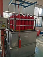 Extincteur à CO2 certifié américain, cylindre de 2 kg, type Mexique, dispositif de lutte contre l'incendie au dioxyde de carbone
