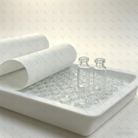 Flacons médicaux jetables pré-nettoyés, bouteilles stériles pour atelier sans poussière pour l'emballage de solutions concentrées
