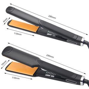 Chuyên Nghiệp Nhãn Hiệu Riêng Tóc Ép Tóc Salon Titan Tấm Mch Tấm Tạo Kiểu Tóc Công Cụ Di Động Phẳng Sắt - Product Image 3