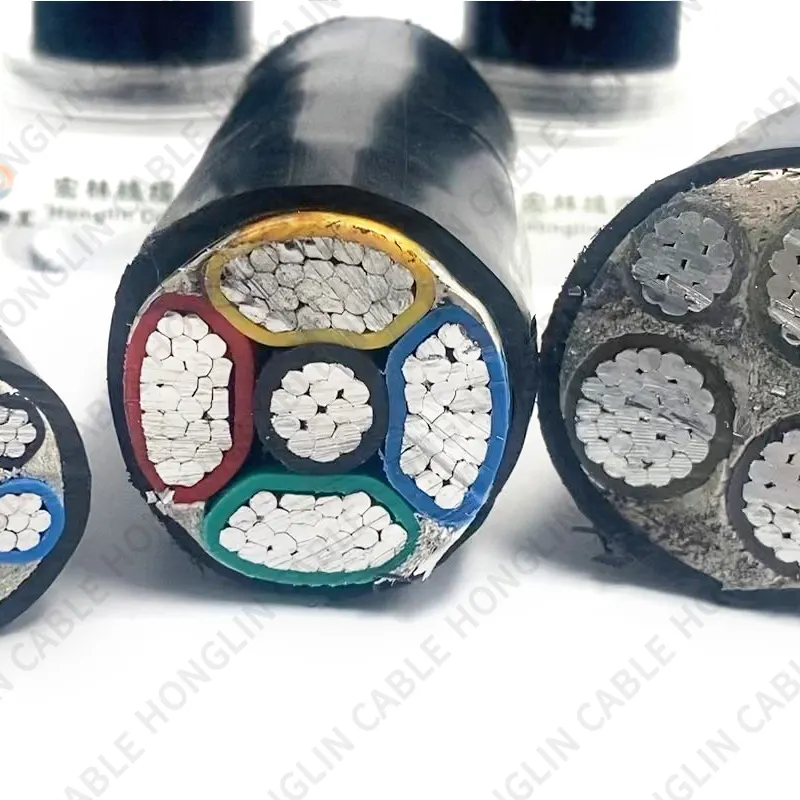 Câble d'alimentation basse tension à isolation XLPE, gainé de PVC, avec tension nominale de 600/1000V, vente en gros bon marché