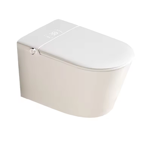Toilette intelligente murale moderne blanche suspendue avec télécommande automatique en céramique <span class=keywords><strong>WC</strong></span> avec réservoir dissimulé - Product Image 6