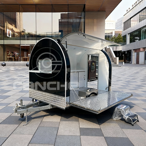 Multifuncional helado barbacoa café comida rápida DJ remolque móvil comida camión coche cocina completa - Product Image 2