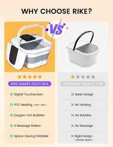 Bañera de Hidromasaje Automática para Pies, Spa de Pies con Desintoxicación Iónica, Masajeador de Pies, Sin Reseñas Todavía, Certificado - Product Image 3