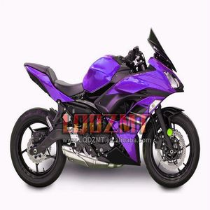 Cuerpo de inyección para <span class=keywords><strong>KAWASAKI</strong></span> <span class=keywords><strong>NINJA</strong></span> 650R 650 ER6 Nuevo púrpura F ER6F 17 18 19 31No.59 ER 6F 6 2017 R 2018 2019 Carenado OEM - Product Image 1