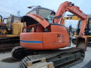 Hitachi ZX75US Excavadora usada de gran potencia de excavación Original Buen estado Oruga hidráulica para construcción Granja agrícola - Product Image 2