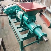 Extrudeuse hexagonale carrée ronde de briquettes de charbon de bois de Shisha faisant la machine de production