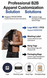 Servicio OEM, Venta al Por Mayor, Chaqueta de Cuero PU para Hombre, de Alta Calidad, para Otoño e Invierno, con Cuello de Piel, a Prueba de Viento y Cálida - Product Image 2
