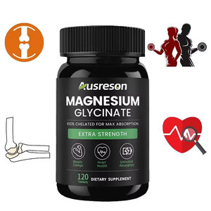 Compresse di Glicinato di Magnesio dalla Cina, 120 Compresse, Integratore da 400mg e 500mg <span class=keywords><strong>per</strong></span> Sonno, Supporto Muscolare e Rilassamento - Product Image 1