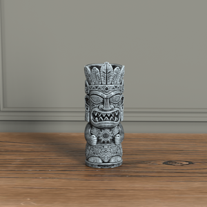 Bán buôn tùy chỉnh Polynesian Cocktail cup barware handmade LFGB gốm Tiki <span class=keywords><strong>Mug</strong></span> cho nhiệt đới Đảng drinkware - Product Image 4