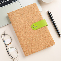 Agenda A5 Écologique à Reliure Cousue, Vente en Gros, Couverture Rigide Effet Bois, Coffret Cadeau pour Bureau, Logo Personnalisable