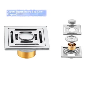 OEM Thickened Stainless Steel Dual use Floor Drain Deodorizing Anti <b>clogging</b> for Bathroom Washing Machine Bathroom Accessories - Product Image 3