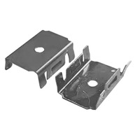 Profilé en aluminium de haute qualité pour bande LED, en alliage 6063 6061, à bords carrés, pour éclairage encastré, vente en gros