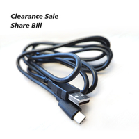 Cable USB Tipo C de 2A para Impresoras, Escáneres de Códigos de Barras, Cámaras y Computadoras - Cable de Distribución de Energía y Datos de 1.8M