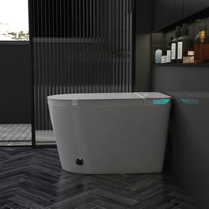<span class=keywords><strong>Inodoro</strong></span> Inteligente Estilo Americano con Asiento Calefactable y Control Remoto - Diseño Moderno Inspirado en Resorts para Casas de Vacaciones - Product Image 6