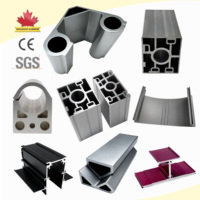 Perfil de Aluminio Industrial, Perfil de Aluminio Anodizado Industrial, Perfil de Aluminio de Extrusión CNC Industrial