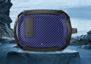 Estuche Protector para Auriculares de Secado Rápido, Ecológico, Anti-Pérdida, Resistente a Golpes, con Bloqueo, de TPU con Imitación de Fibra de Carbono, de Alta Calidad para Estudio - Product Image 4