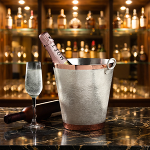Enfriador de Vino de Metal de Lujo Code Silver con Acabado Antideslustre - Product Image 2