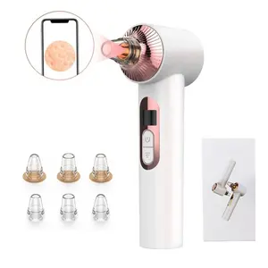 UF WiFi White Mitesser Absaugung Comedone Extractor Kit mit Kamera Sichtbare Gesichtshaut Vakuum Mitesser Entferner Elektrisch