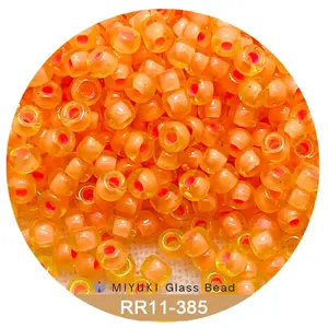 Miyuki Round Rocailles 11/0 Beads 2 mm [23 Color Inside Dyed First Series]10g pack