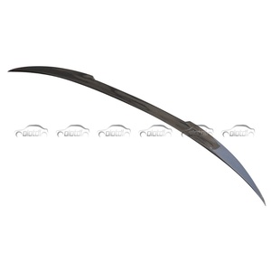 Real Carbon Fiber V Style Rear Trunk Boot Lip Middle Spoiler Wing for BMW X3 X3M G01 2019 up Auto Tuning - Product Image 4