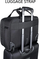 Valise à roulettes robuste avec logo personnalisé, sac de pilote pour ordinateur portable en PVC 600D