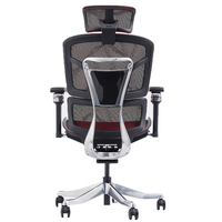 Chaise de jeu/bureau ergonomique moderne fabriquée à Foshan - Accoudoirs réglables à 360°, appui-tête réglable en 3D, maille respirante, aluminium