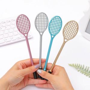 Stylo bille promotionnel personnalisé en plastique, motif raquette de tennis pour enfants, avec logo personnalisé, pointe de 1,0 mm, cadeau jouet - Product Image 3