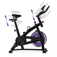 Vélo de spinning d'intérieur en acier 24 kg, prix promotionnel, idéal pour la maison – Meilleure vente