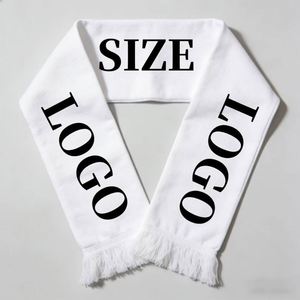Écharpe personnalisée pour le football en polyester double face, imprimée numériquement avec logo personnalisé pour une utilisation promotionnelle - Product Image 2