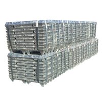 Lingots d'aluminium pur de haute qualité 99,99 %, couleur argentée