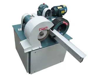 QK Round tube polisher for plastic nylon wooden metal round pipe grind polishing machine