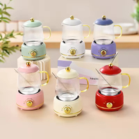 Nouveau 2025 Mini bouilloire électrique portable chauffage eau bouilloire verre santé bouilloire électrique pour eau bouillante