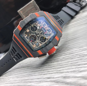 Luxury Custom 3502 Lavish <b>Watch</b> Carbon Fiber Case Skeleton Tourbillon Movement Fashion <b>Watch</b> Waterproof Business Wristwatch - Product Image 2
