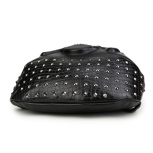 Zaino per Laptop da studente in pelle sintetica con scheletro in pelle sintetica per uomo - Product Image 5