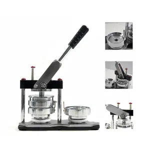 Manual Round Button Cover Machines Full Metal Upgraded Badge Maker Badge Press Machines