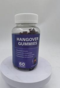 Jiannuo OEM Marque privée Supplément <span class=keywords><strong>anti</strong></span>-gueule de bois Vegan Soulager les pilules d'alcool Vegan Foie Detox <span class=keywords><strong>Anti</strong></span> Hangover Gummies - Product Image 6