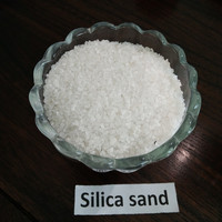 Sable de silice de haute qualité et de haute pureté, sable de quartz SiO2 pour la fabrication de verre, le traitement de l'eau, les aquariums, les piscines