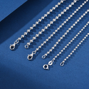 Tianyida gioielli in argento 16 "18" 20 "22" 24 "925 argento Sterling No Nickel allergia per gli uomini e le donne collana - Product Image 6