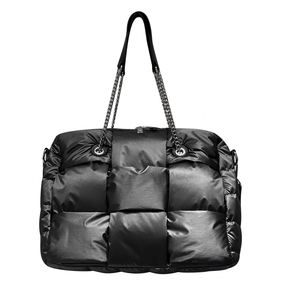 New Designer Women Shoulder <b>Bags</b> Waterproof Scratchproof Large Capacity Customised <b>Nylon</b> Puffy Handbag Ladies Puffe <b>Tote</b> <b>Bag</b> - Product Image 3