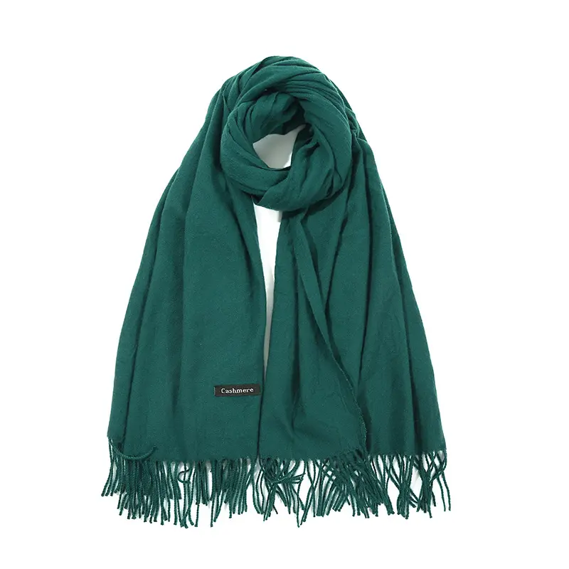 Spring and autumn solid color pashmina scarf classic wild cashmere thick warm scarves