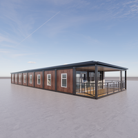 DXH Fabricant de Maisons Conteneurs Préfabriquées Modernes de Luxe Personnalisées pour Villas, Bureaux, Espaces de Natation et Chambres