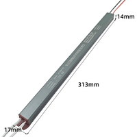 Alimentation LED linéaire mince 5A à sortie unique 12V 60W AC DC Mini Driver à découpage étanche IP67 pour l'industrie et l'extérieur
