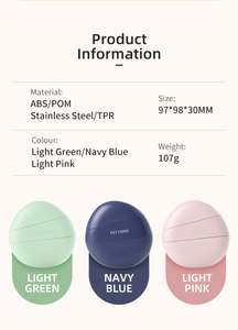 Hot Sale 3-in-1 Multifunction Portable Cobblestone Opening Knots Dog Cat <b>Pet</b> Grooming Comb Eco-Friendly Wholesale - Product Image 4