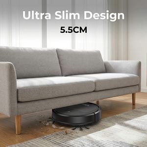 เครื่องดูดฝุ่นหุ่นยนต์ 1500pa เครื่องดูดฝุ่นหุ่นยนต์สำหรับบ้าน แบบไร้สายสามในหนึ่งเดียว - Product Image 5