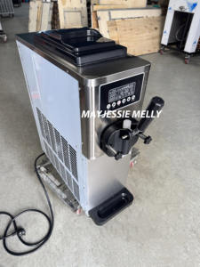 <span class=keywords><strong>1</strong></span>フレーバーテーブルトップモデル高品質R410Aミニシングルノズルソフトアイスクリームマシン商用 - Product Image 2