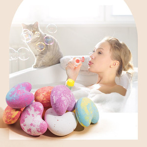 Bombes de <span class=keywords><strong>bain</strong></span> OEM en gros personnalisées, emballage de luxe, monde sous-marin, parfum d'algues, jouet de <span class=keywords><strong>bain</strong></span> <span class=keywords><strong>moussant</strong></span> bio pour enfants - Product Image 4