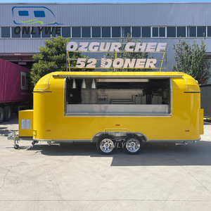 Remorque de restauration entièrement équipée ONLYWE, camions de nourriture mobiles aux États-Unis, chariots à pizza, chariots à hot-dogs, caravanes à kebab, cuisine mobile - Product Image 2