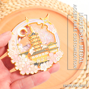 Ímã personalizado feito países lembrança alumínio 3d folha <span class=keywords><strong>Metal</strong></span> Ref ímã para geladeira - Product Image 5